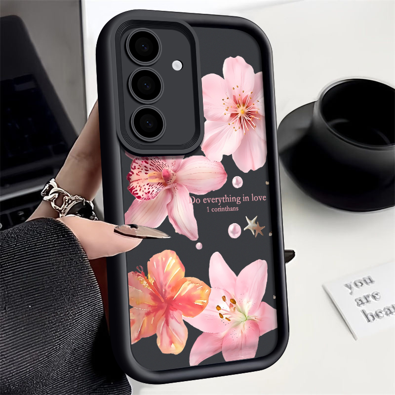 Pink Flowers Phone Case For Sa - Samsung Galaxy A55 评论和价格