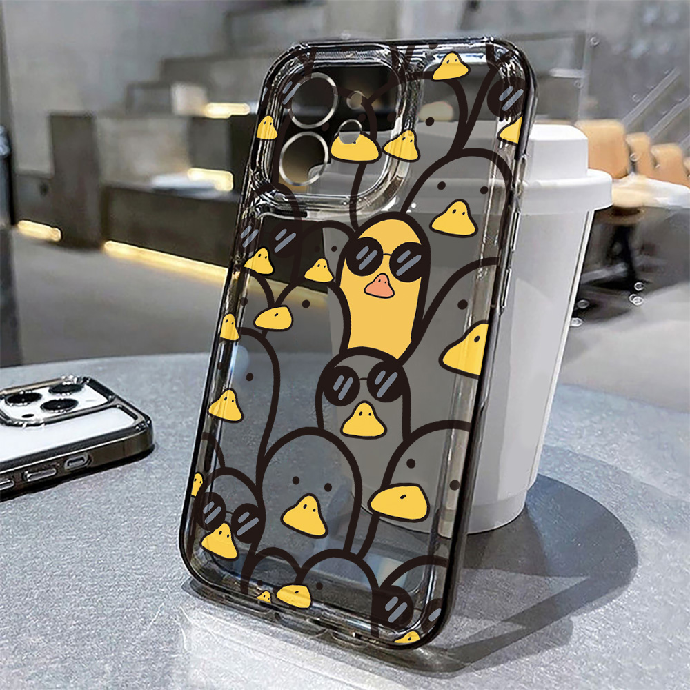 Cute Cartoon Duck Case Girls F - Apple Iphone 15 Pro Max 评论和价格