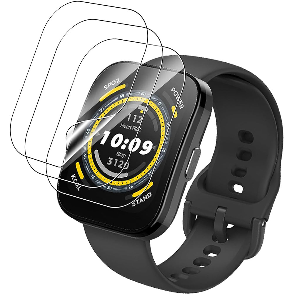 3PCS Clear HD Film Screen Prot - Smartwatch Screen Film 评论和价格