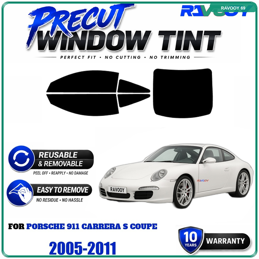 RAVOOY Precut Window Tint, Reu - Air Bubble Remover 评论和价格